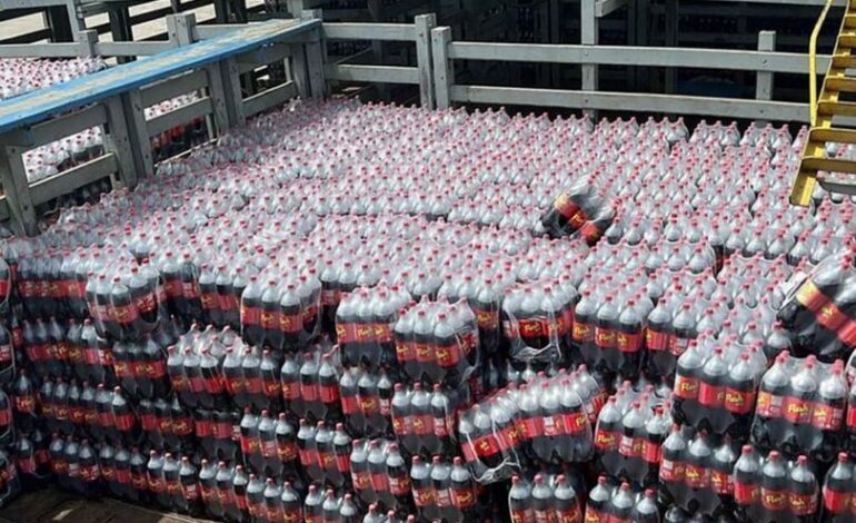  Sefa apreende 63 mil garrafas de refrigerantes em Óbidos