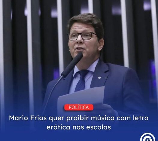  Mario Frias quer proibir música com letras eróticas nas escolas