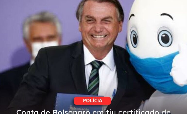  BRASÍLIA | Conta de Bolsonaro emitiu certificado de vacinação no ConecteSUS um dia após suposta fraude, diz PF