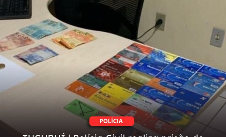  TUCURUÍ | Polícia Civil realiza prisão de estelionatários que faziam idosos como vítimas