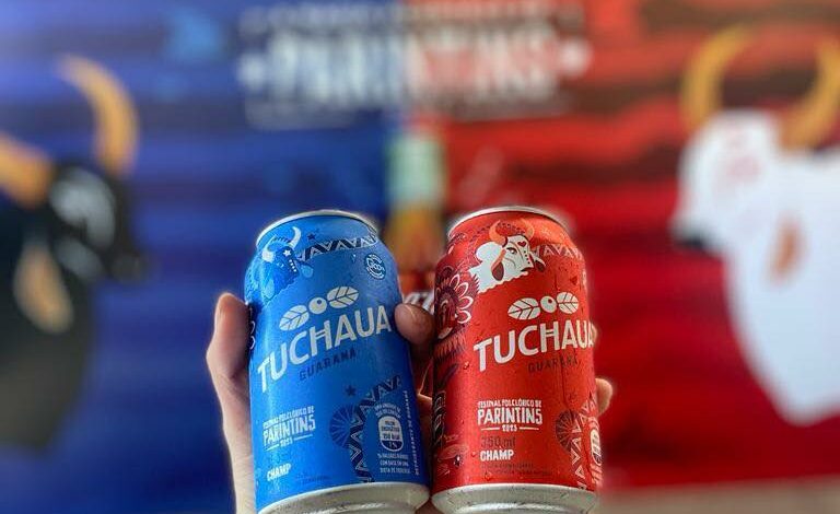  Guaraná Tuchaua lança latas comemorativas em homenagem ao Festival Folclórico de Parintins