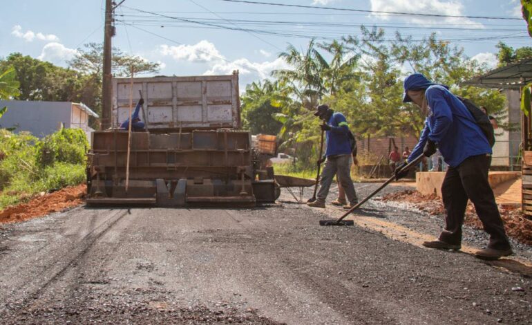  Prefeitura de Tucuruí finaliza asfaltamento da rodovia Porto da Balsa, beneficiando moradores dos bairros Sulpam, Beira Rio e Getat