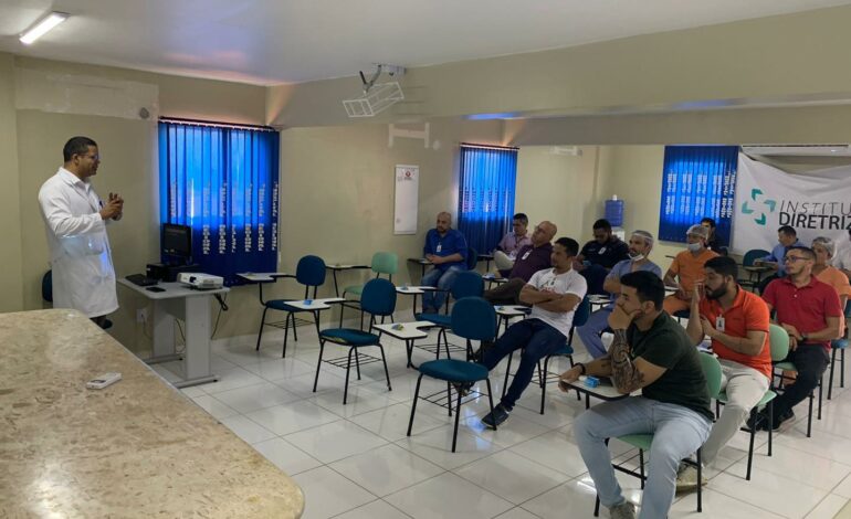  Agosto Azul: Complexo Hospitalar Regional de Tucuruí promove palestra sobre saúde do homem