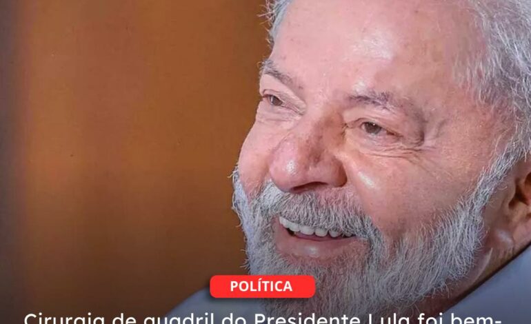  POLÍTICA | Cirurgia de quadril do Presidente Lula foi bem-sucedida, afirma o médico Roberto Kalil