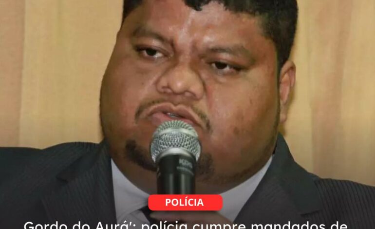  ANANINDEUA | ‘Gordo do Aurá’: polícia cumpre mandados de busca e apreensão por morte de ex-vereador