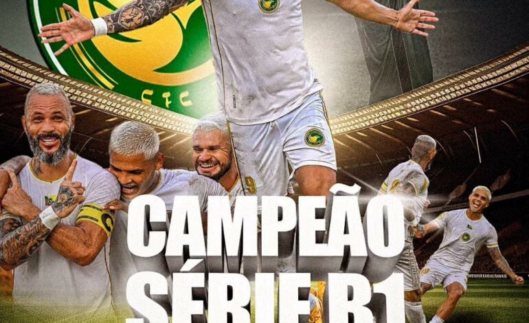  FUTEBOL | O FALCÃO É CAMPEÃO DA B1!