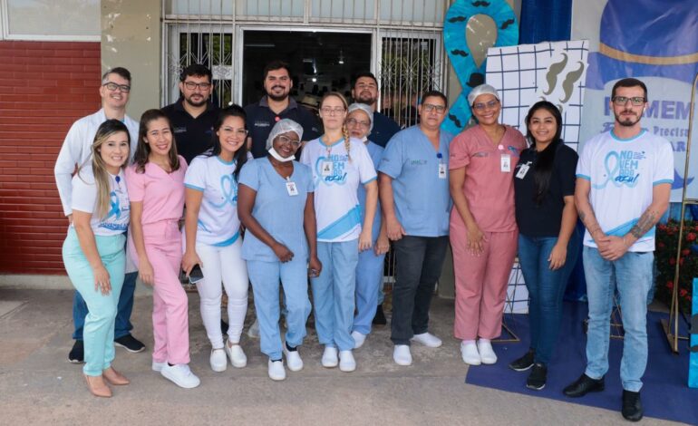  Complexo Regional de Tucuruí realiza Dia D, envolve colaboradores e pacientes na Campanha Novembro Azul