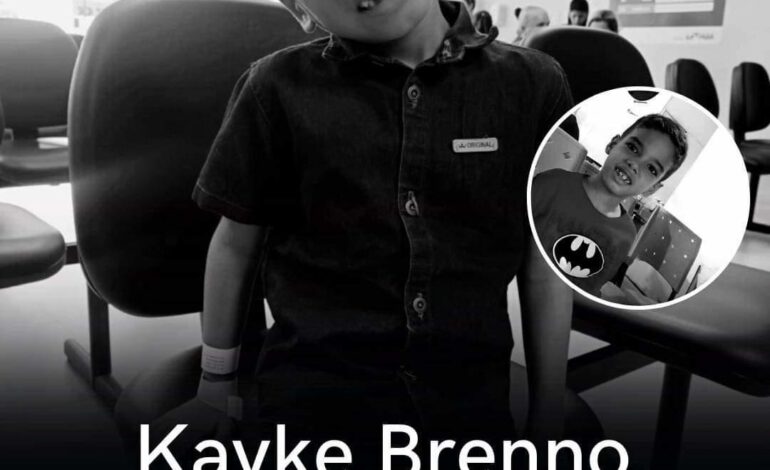  O portal Gazeta do Pará se solidariza com a família de Kayke Breno, 7 anos, vítima de afogamento na tarde deste domingo (03), no bairro do Mangal, em Tucuruí.