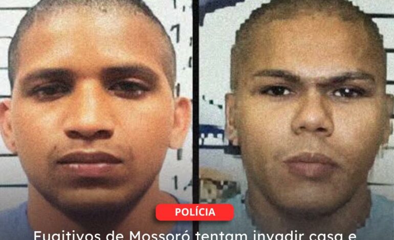  POLÍCIA | Fugitivos de Mossoró tentam invadir casa e deixam pistas