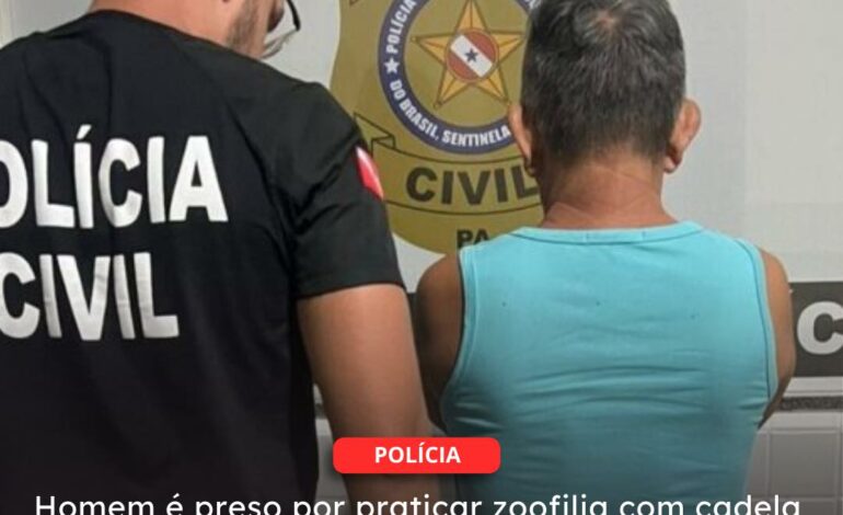  BRAGANÇA | Homem é preso por praticar zoofilia com cadela