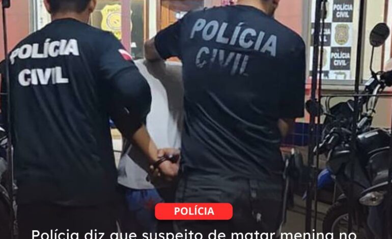  MELGAÇO | Polícia diz que suspeito de matar menina no Marajó confessou o crime; perícia vai apurar estrangulamento e estupro