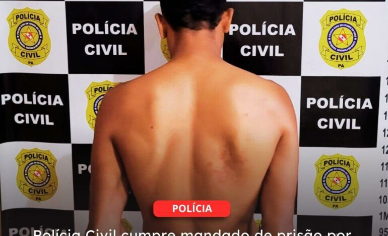  BREU BRANCO | Polícia Civil cumpre mandado de prisão por crime de abuso sexual de vulnerável