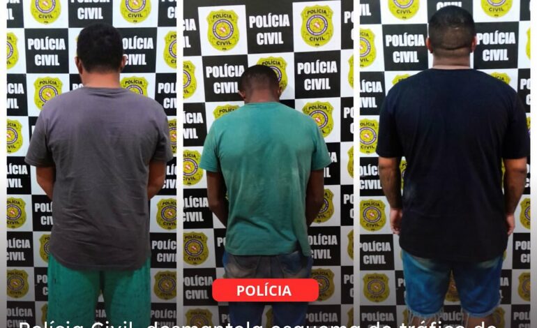  NOVO REPARTIMENTO | Polícia Civil desmantela esquema de tráfico de drogas e realiza prisão de líderes de facção criminosa