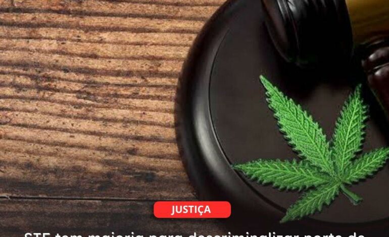  JUSTIÇA | STF tem maioria para descriminalizar porte de maconha para uso pessoal