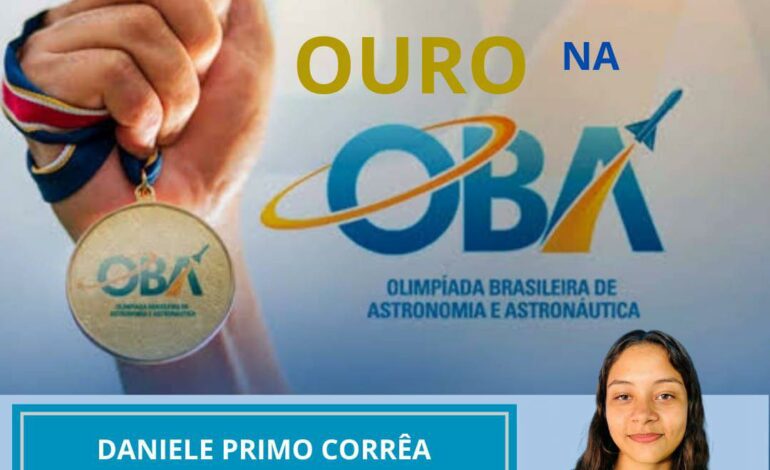  TUCURUÍ | Alunos da escola municipal Manoel Mendes Soares no lago conquistam medalhas de Ouro e Prata na Olimpíada Brasileira de Astronomia e Astronáutica