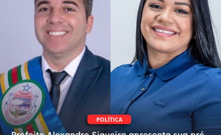  TUCURUÍ | Prefeito Alexandre Siqueira apresenta sua pré-candidata a Vice-Prefeita