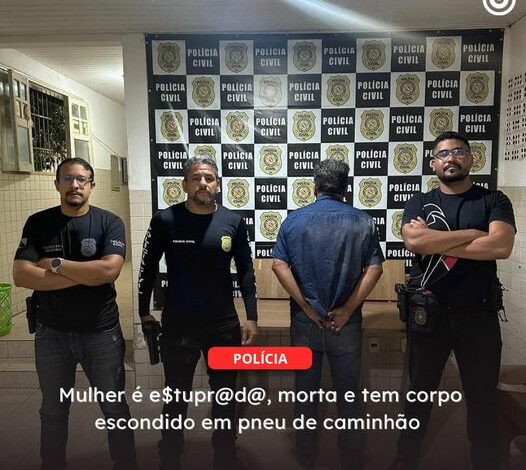  OURILÂNDIA DO NORTE | Mulher é e$tupr@d@, morta e tem corpo escondido em pneu de caminhão