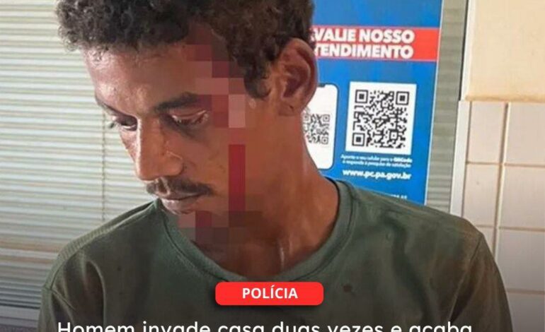  TUCUMÃ | Homem invade casa duas vezes e acaba apanhando da população