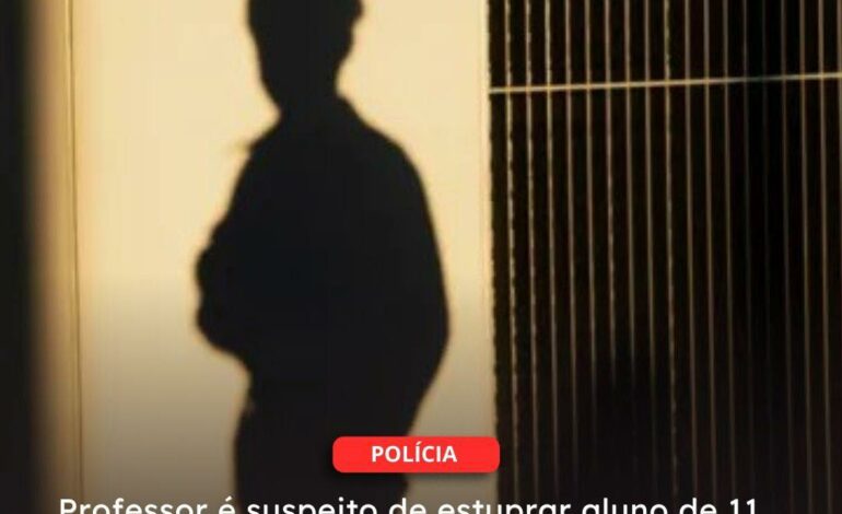  SÃO PAULO | Professor é suspeito de estuprar aluno de 11 anos