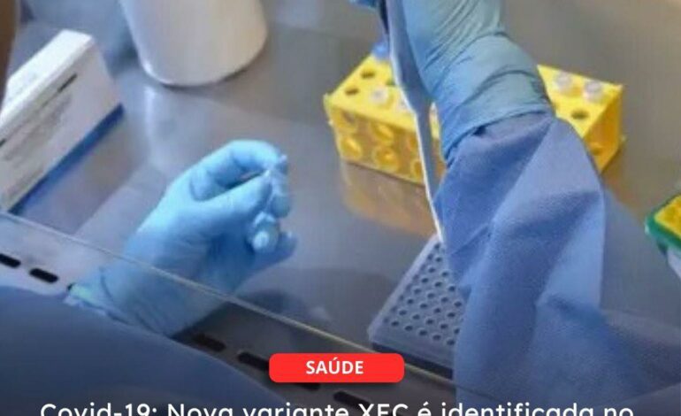  Covid-19: Nova variante XEC é identificada no Brasil, presente no RJ, SP e SC