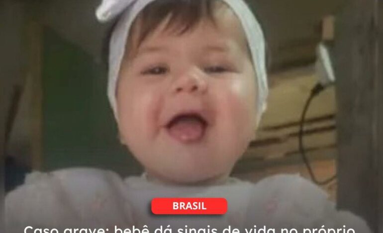  CORREIA PINTO/SC | Caso grave: bebê dá sinais de vida no próprio velório