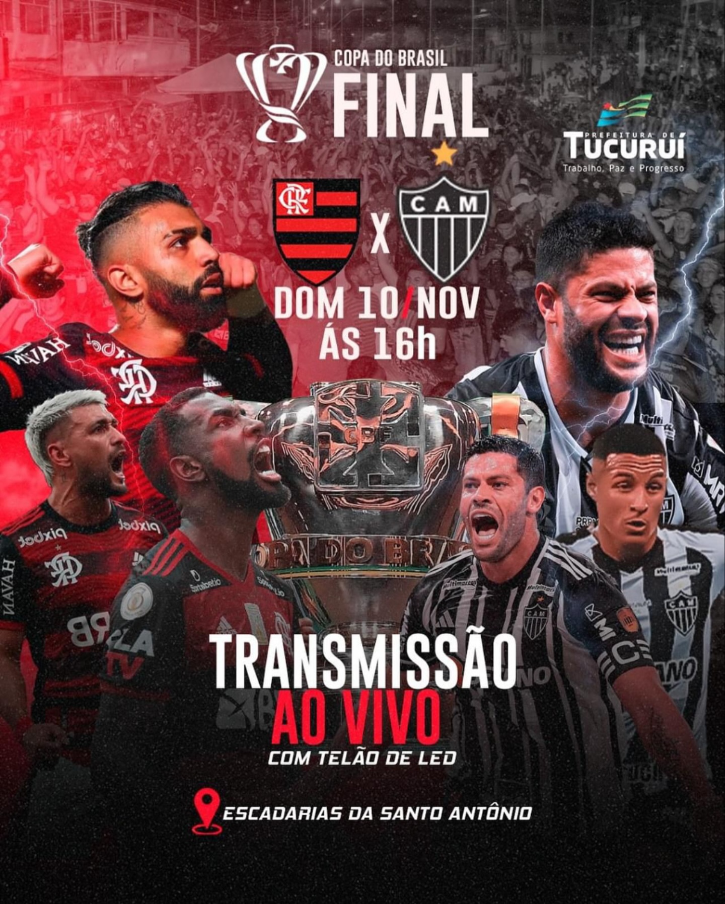 Emoção na final da Copa do Brasil em Tucuruí!