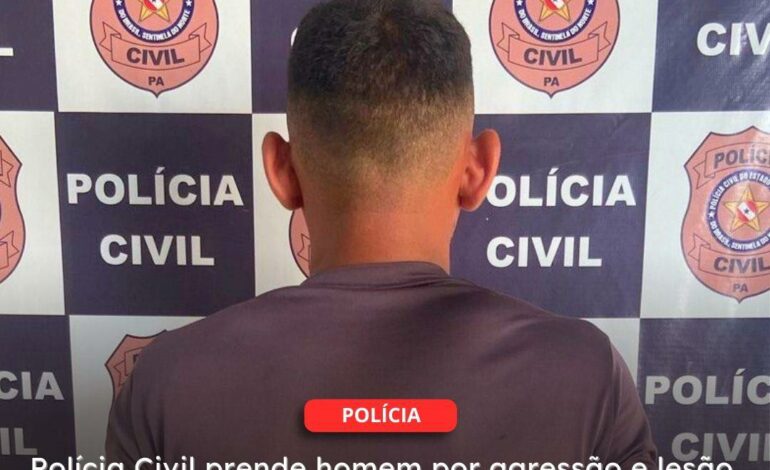  TUCURUÍ | Polícia Civil prende homem por agressão e lesão corporal contra mulher