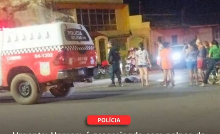  TUCURUÍ | Urgente: Homem é assassinado com golpes de faca próximo a escadaria