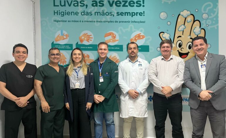  Baixo Tocantins: Hospital Regional Santa Rosa adere do Projeto Nacional de Higiene das Mãos promovido pela Anvisa