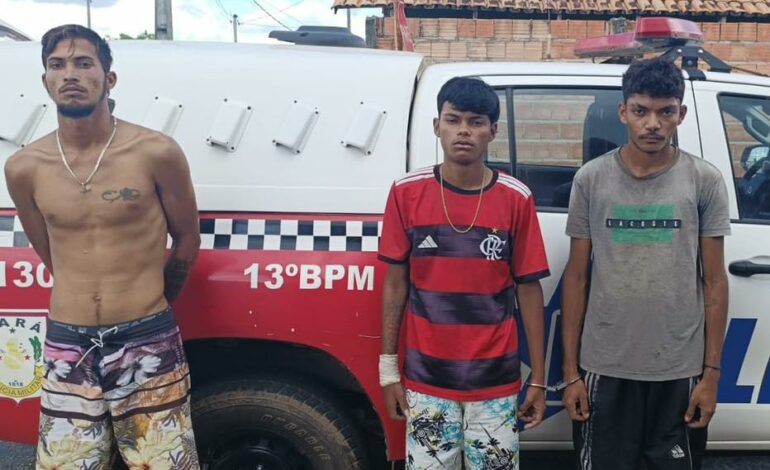  Breu Branco | TRIO É PRESO POR TRÁFICO DE DROGAS DURANTE OPERAÇÃO POLICIAL