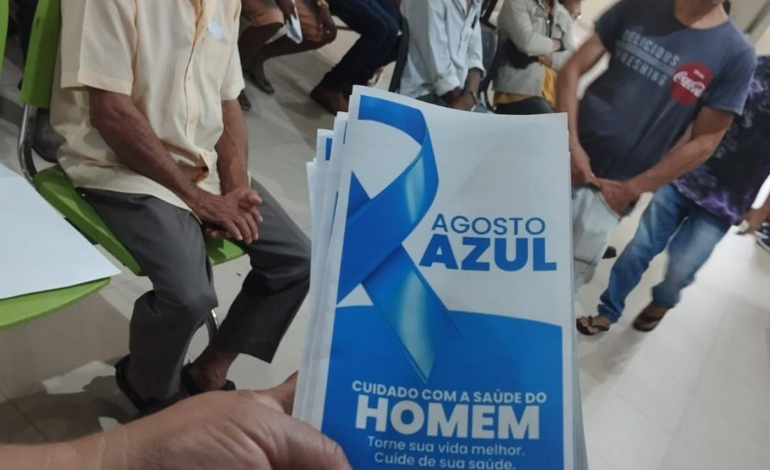  Agosto Azul: Complexo Hospitalar Regional de Tucuruí realiza palestra sobre saúde do homem
