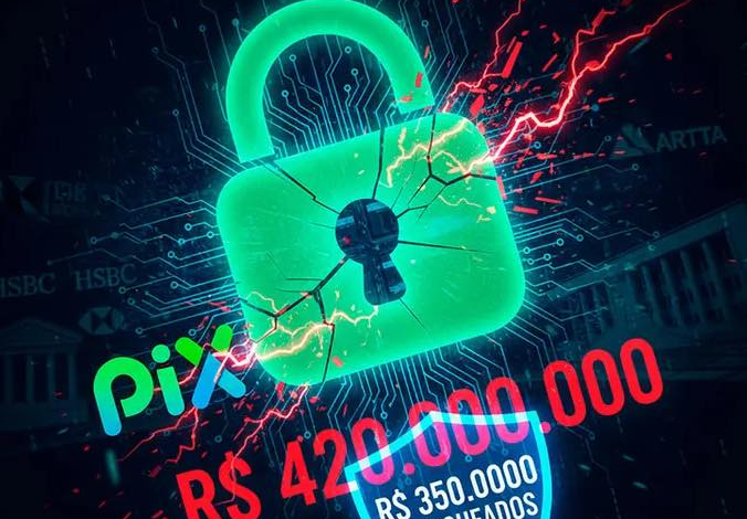  Hackers invadem sistema do Pix e desviam R$ 420 milhões